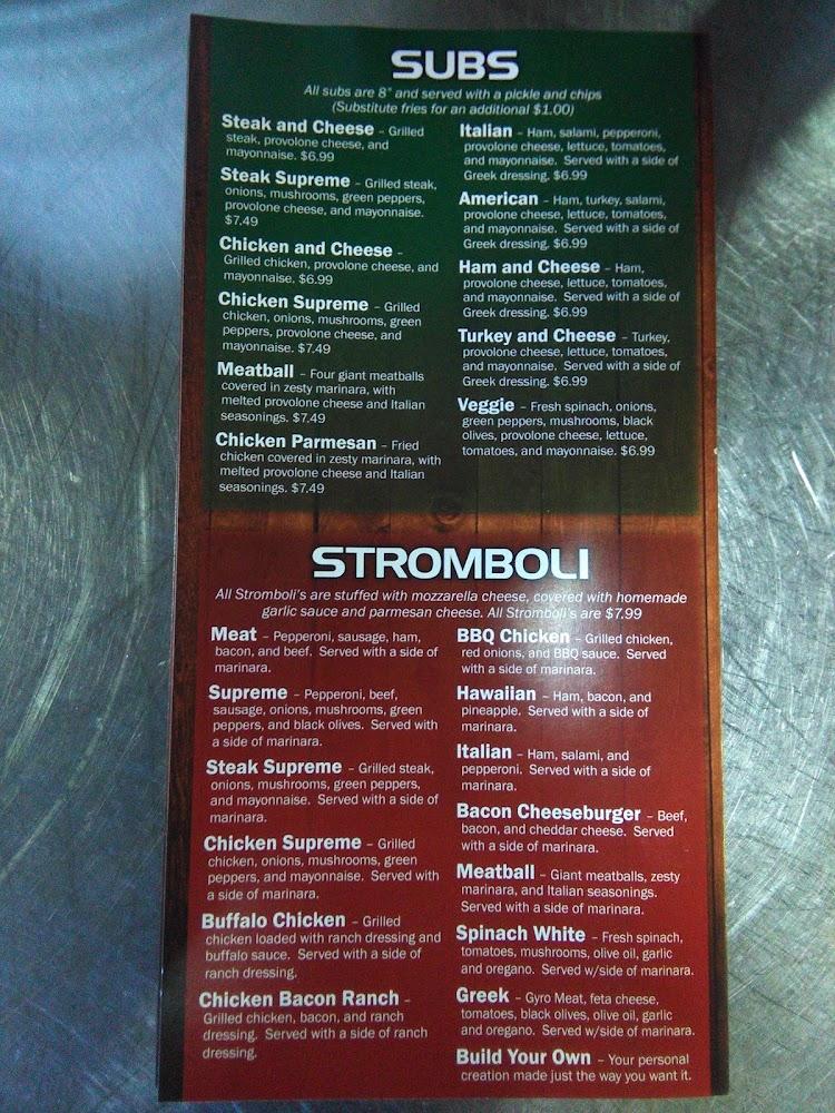 Tony's Pizza & Subs Menu image 3